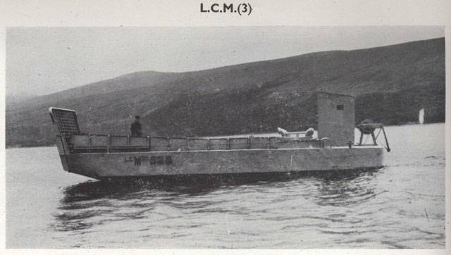 Broadside view of an LCM Mk3
