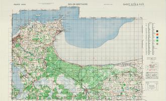 5G/2 - Dol de Bretagne- War Office Map (1:50,000)
