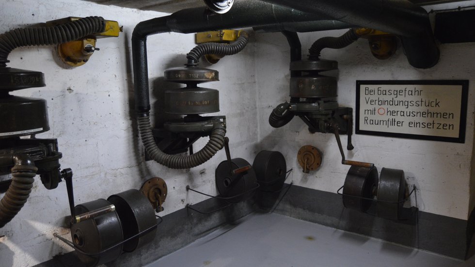 Le Grand Bunker, Air purification room