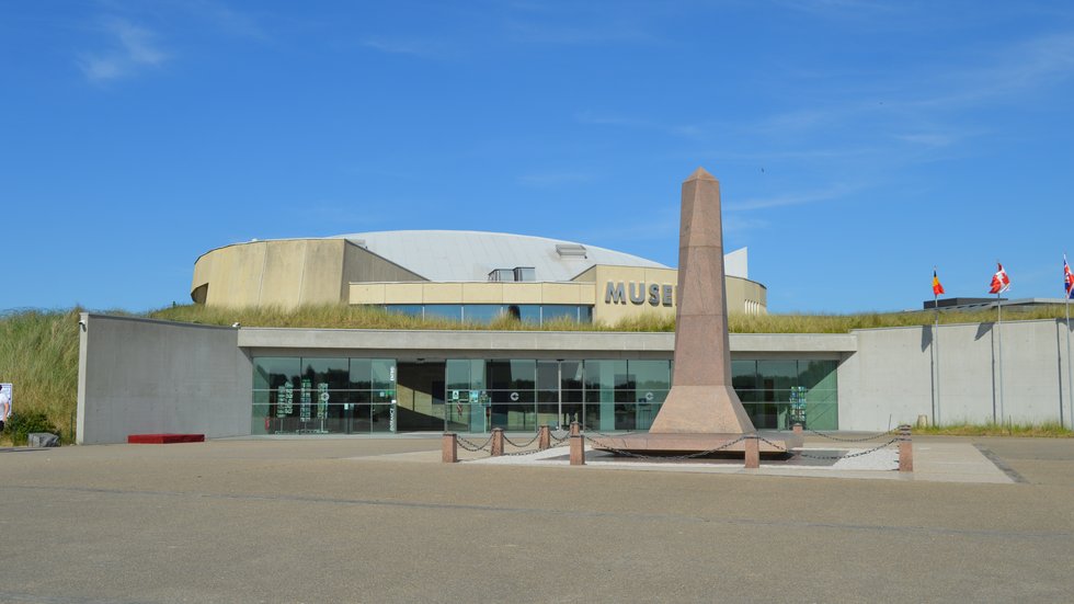 Entrance to Utah Beach Museum