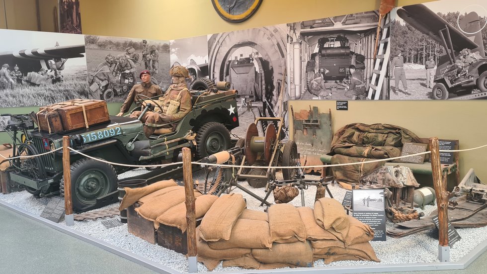 Inside the Mémorial Pégasus museum