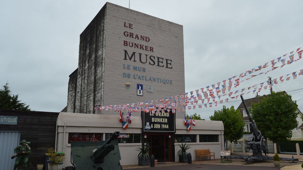 Le Grande Bunker, also known as the Atlantic Wall Museum, Ouistreham