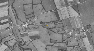 Aerial imagery of scout cars location from 1947