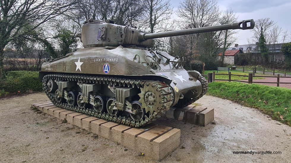 Sherman M4A1, Camp Patton