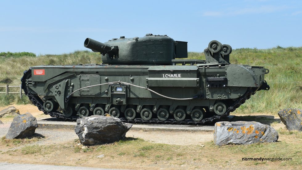 Churchill AVRE, Graye-sur-Mer
