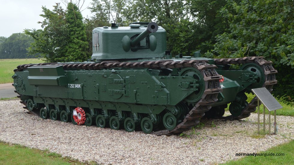 Churchill Mk VII, Hill 112 Memorial