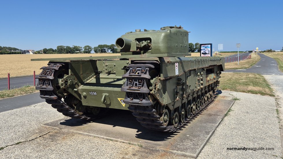 Churchill AVRE, Lion-sur-Mer