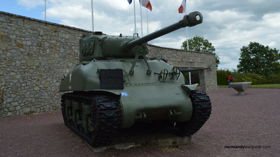Sherman M4A1 tank, Mémorial de Montormel
