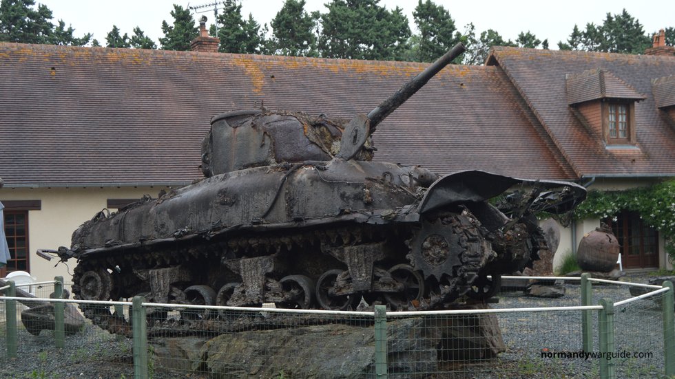 Sherman DD (Duplex Drive) Wreck, Musée des Épaves Sous-Marines