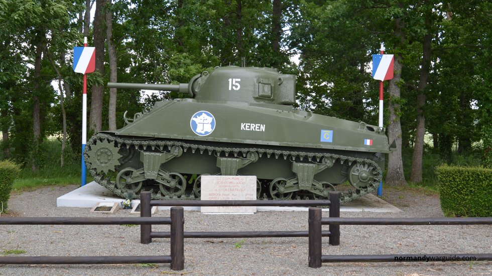 Sherman M4A2 tank, Saint-Christophe-le-Jajolet