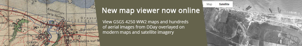 Link to WW2 map and DDay aerial image viewer