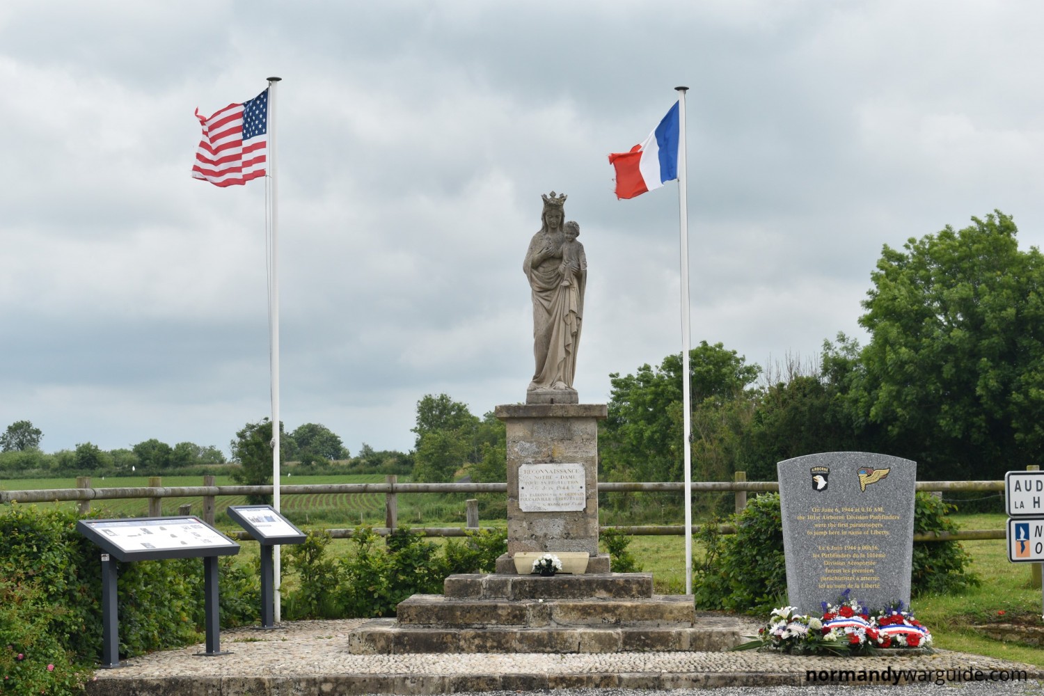 101st-airborne-division-pathfinders-memorial-saint-germain-de
