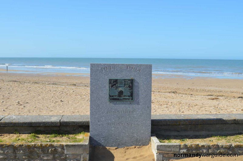 10th Armoured Regiment Memorial, Bernieres-sur-Mer