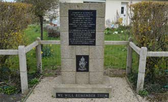1st Battalion Royal Ulster Rifles Memorial, Longueval