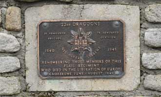 22nd Dragoons memorial, Cresserons