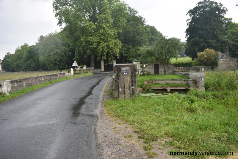 Bridge captured by 2nd Battalion South Wales Borderers at Vaux-sur-Aure