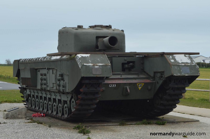 2nd Royal Ulster Rifles Churchill AVRE front