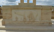 49th West Riding Division Memorial close up