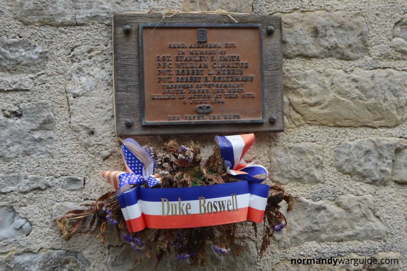 Sainte-Mère-Église 505th Airborne Plaque