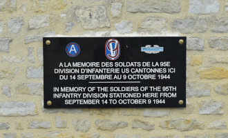 95th Infantry Division Mermorial, Mandeville-en-Bessin