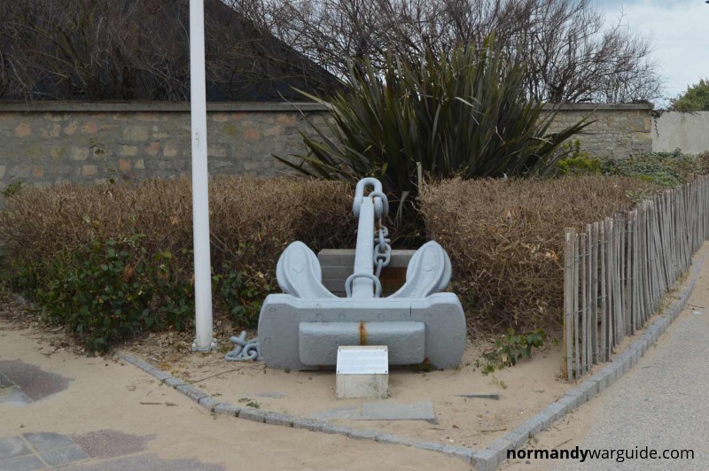 Anchor from the Norwegian destroyer Svenner