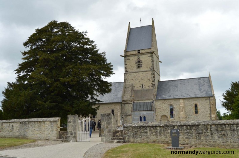 Angoville Au Plain Church was used as an aid station by American forces