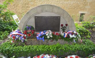 Ardenne Abbey Memorial to murdered Canadian POWs
