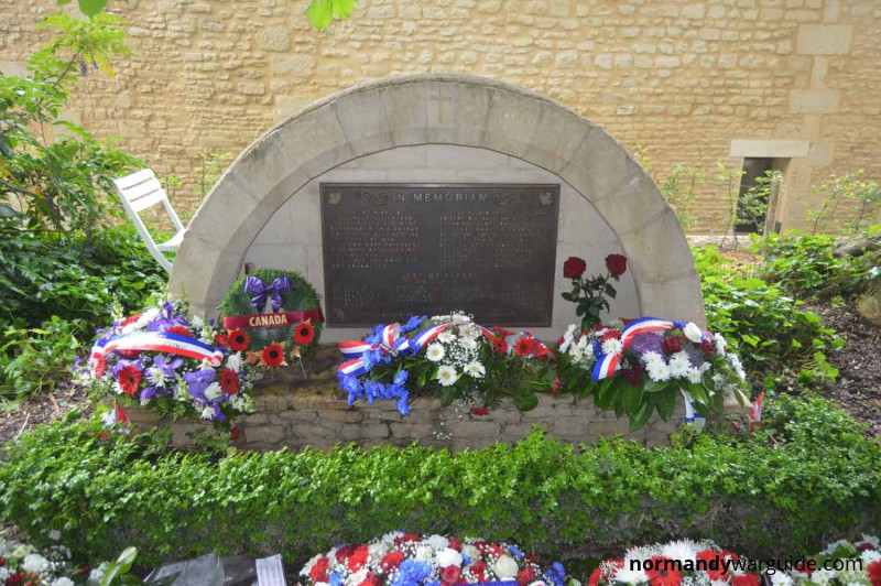 Ardenne Abbey Memorial to murdered Canadian POWs
