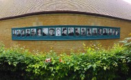 Ardenne Abbey Memorial portraits of murdered Canadian POWs