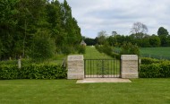 Banneville-La-Campagne Cemetery - Entrance