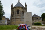 Basly Churchyard, Alfred James Barnes grave