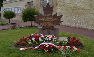 Basly War Memorial to Canadian Liberators