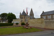 Basly War Memorial to Canadian Liberators wide view