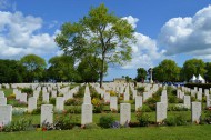 Beny-sur-Mer Canadian War Cemetery graves