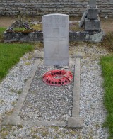 Breville Communal Cemetery Commonwealth burial Captain H W Ward