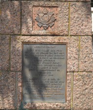 Buron Highland Light Infantry Memorial Plaque