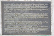 C-47 crashsite monument story plaque