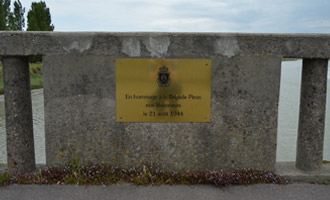 Cabourg and Dives-sur-Mer memorial to Brigade Piron