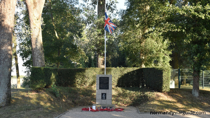 Memorial to the Queen’s Own Rifles of Canada in Anisy, Normandy