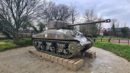 Camp Patton - Sherman Tank Lucky Forward