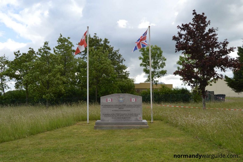 Canadian Airmen memorial Monts d'Eraines