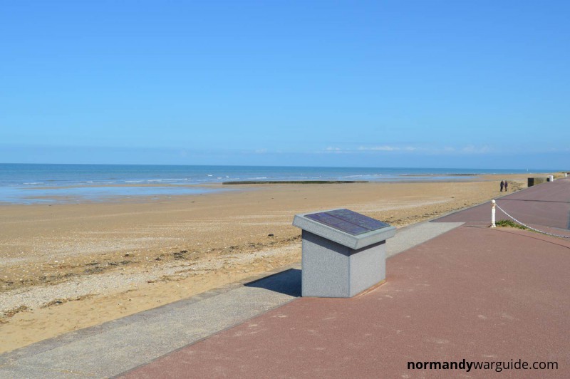 Canadians and the Normandy Landing Memorial, Bernières-sur-Mer