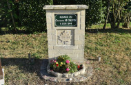 Captain M. Gauvin Memorial in Square du Capitaine M. Gauvin, Colomby-Anguerny.