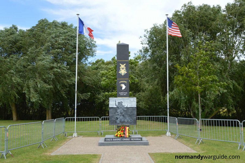 Cole's Bayonet Charge Memorial, Carentan