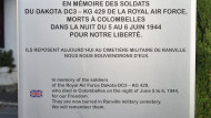 RAF Dakota KG429 Memorial Panel, Colombelles