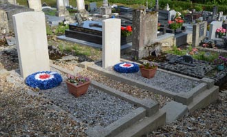 Commonwealth War Graves, Quetteville