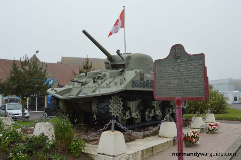 Courseulles-sur-Mer Sherman DD Tank