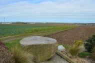 Cresserons Memorial and Sword Beach View