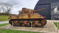 Dead Man's Corner Museum Sherman tank
