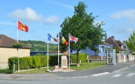 Dozulé Commandos Memorial and Oak tree